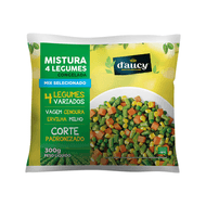 Mix 4 Legumes Congelado Daucy 300g
