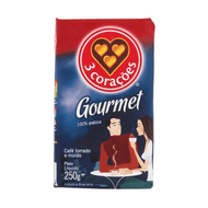 Cafe 3 Coracoes 250g A Vacuo Gourmet