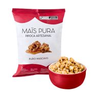 Pipoca Artesanal Sabor Puro Mascavo Mais Pura 100 G