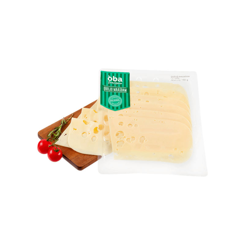 Queijo-Maasdam-Fatiado-Oba-Bem-Querer-150-G