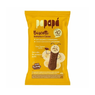 Biscoito Infantil Biscotti Banana E Cacau Papapá 60g