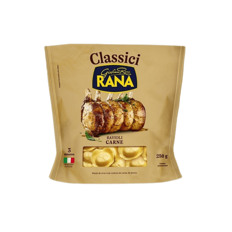 Ravioli-Massa-Italiana-Com-Carne-Rana-250-G