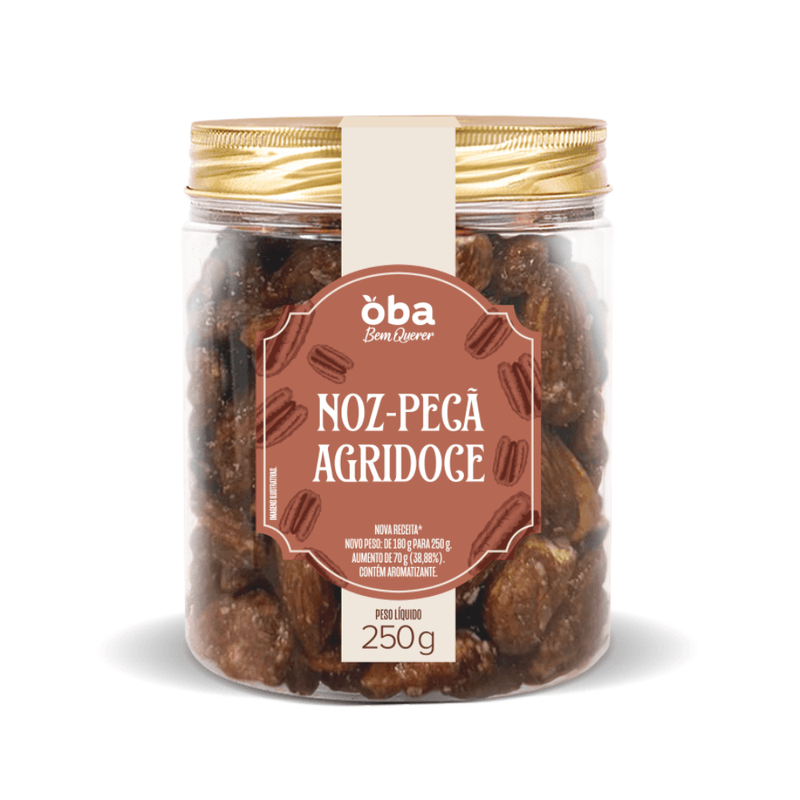 Noz-Peca-Agridoce-Oba-Bem-Querer-250g