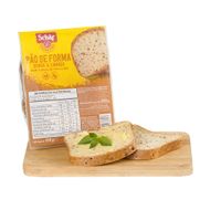 Pão De Forma Quinoa E Linhaça Com Fibra De Psyllium Sem Glúten Zero Lactose Schär 200 G