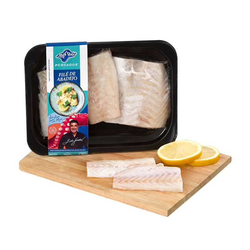 File-De-Abadejo-Pedaco-Congelado-Sem-Pele-Skin-Mar---Rio-300-G