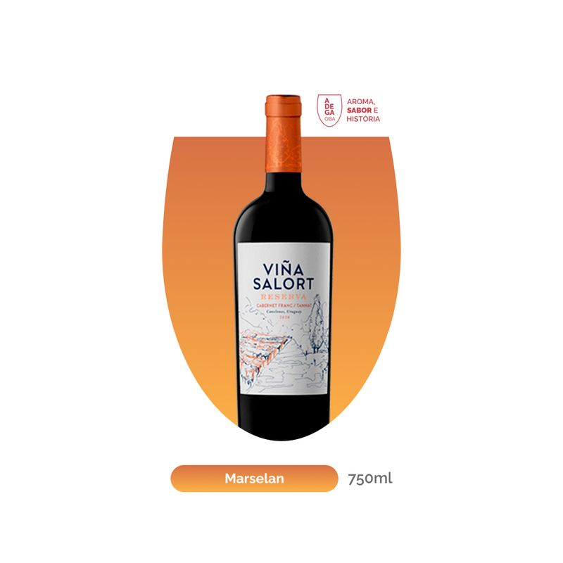 Vinho-Uruguaio-Salort-Marselan-Tannat-Tinto-750ml
