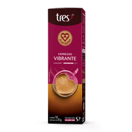 Café Em Cápsula Espresso Ameno 3 Corações 10 Uns