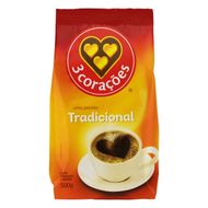 Café Tradicional 3 Corações 500g