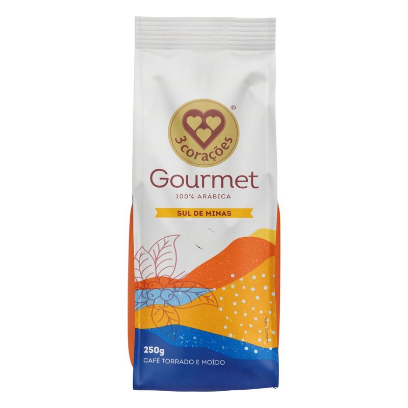 Cafe-Torrado-E-Moido-Gourmet-Sul-Minas-3-Coracoes-250-G