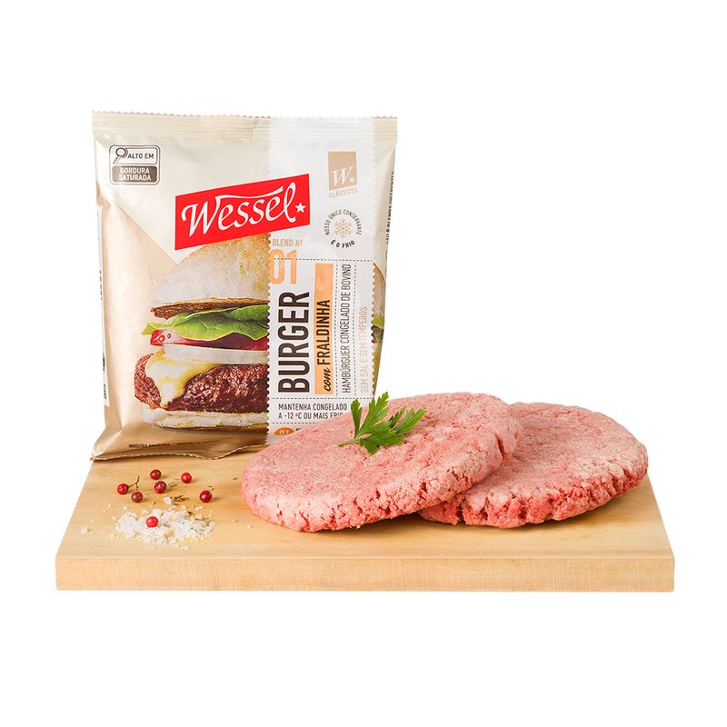 Hamburguer-Bovino-Com-Fraldinha-Sem-Tempero-Wessel-160g