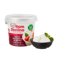 Queijo Muçarela De Búfala Cerejinha Bom Destino 160 G