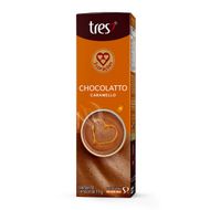 Cápsula Chocolatto Caramello 3 Corações 10 Unidades