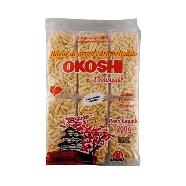 Flocos De Arroz Tradicional Okoshi 200 G | Oba Hortifruti