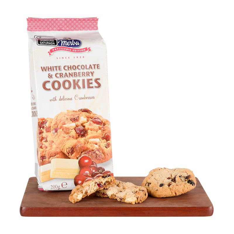 Cookie-Holandes-Merba-Cranberry-Com-Gotas-De-Chocolate-Branco-200-G