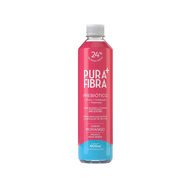 Bebida Funcional Fonte De Fibras Prebióticas Sabor Morango Pura Fibra 400 Ml
