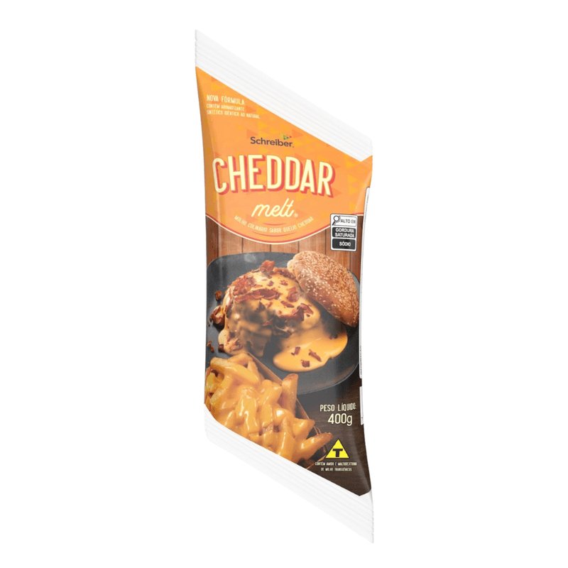 MOLHO SABOR CHEDDAR MELT SCHREIBER 400G