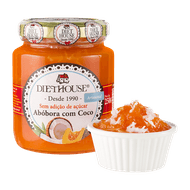 Doce De Abóbora Com Côco Diet House 250 G