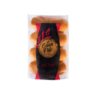 Pão Hot Dog Mercado Casa Do Pão 200 G