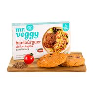 Hambúrguer De Berinjela Com Linhaça Mr Veggy 400 G