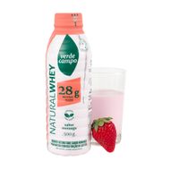 Iogurte Whey 28 G De Proteína Sabor Morango Verde Campo 500 G