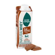 Shake Natural Whey Lacfree Chocolate Verde Campo 250 Ml
