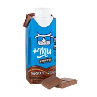 Bebida Pronta Láctea Com Whey Chocolate Mais Mu 250 Ml