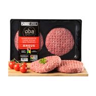 Hambúrguer De Carne Bovina Sem Tempero Angus Oba Reserve 400g
