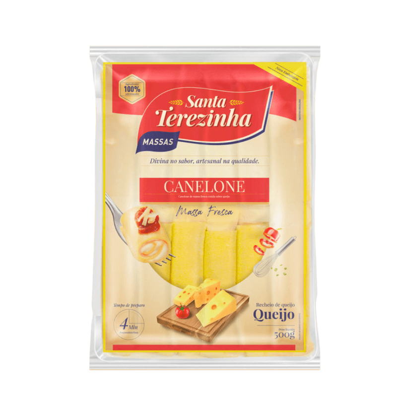 Canelone Mussarela Santa Terezinha 500 G