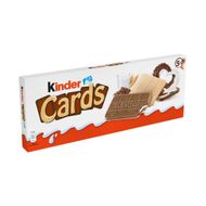 Biscoito Importado de Chocolate Kinder Cards 128 g