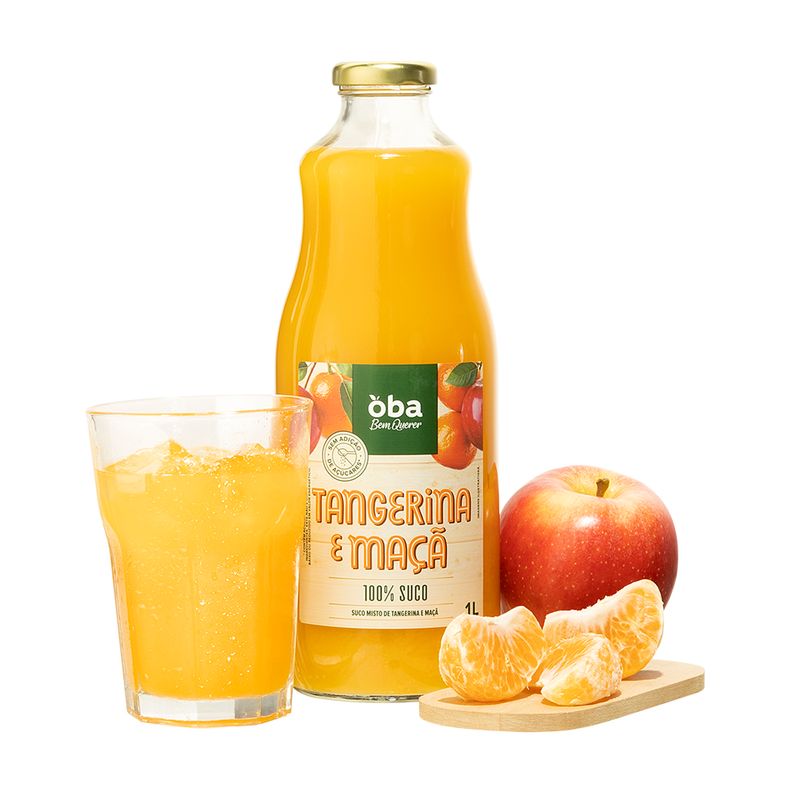 Suco De Tangerina E Maçã Oba Bem Querer 1l