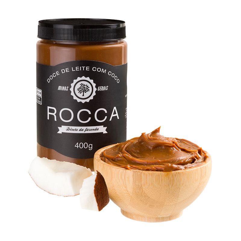 DOCE DE LEITE COM CÔCO ROCCA 400G
