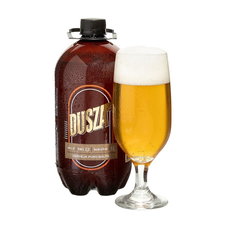 CERVEJA DUSZA PURO MALTE PILSEN 1 L