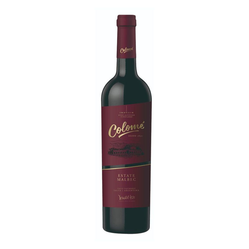 VINHO ARGENTINO COLOME MALBEC TINTO 750M