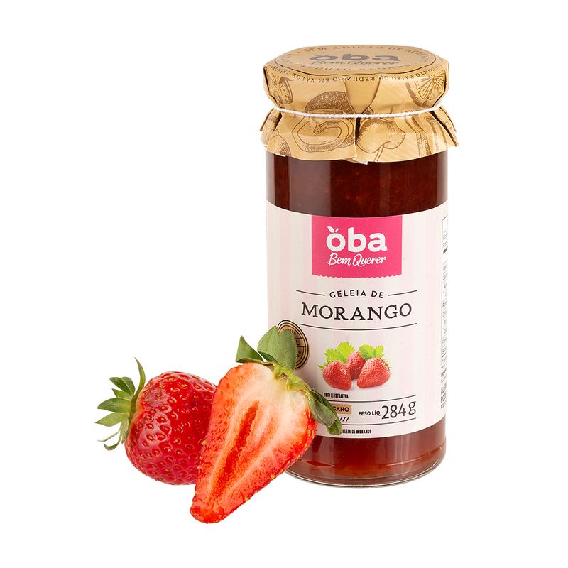 GELEIA ISRAELENSE DE MORANGO OBA BEM QUE