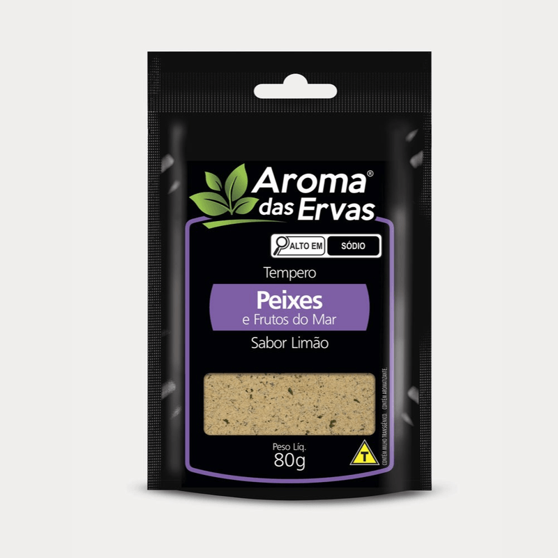 TEMP AROMA DAS ERVAS 80G PEIXE C LIMAO