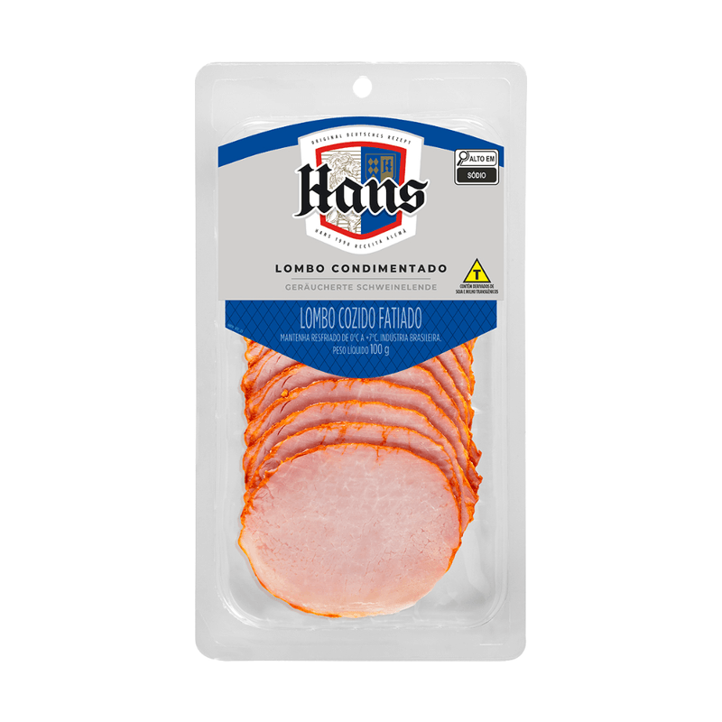 Lombo Fatiado Hans 100 G