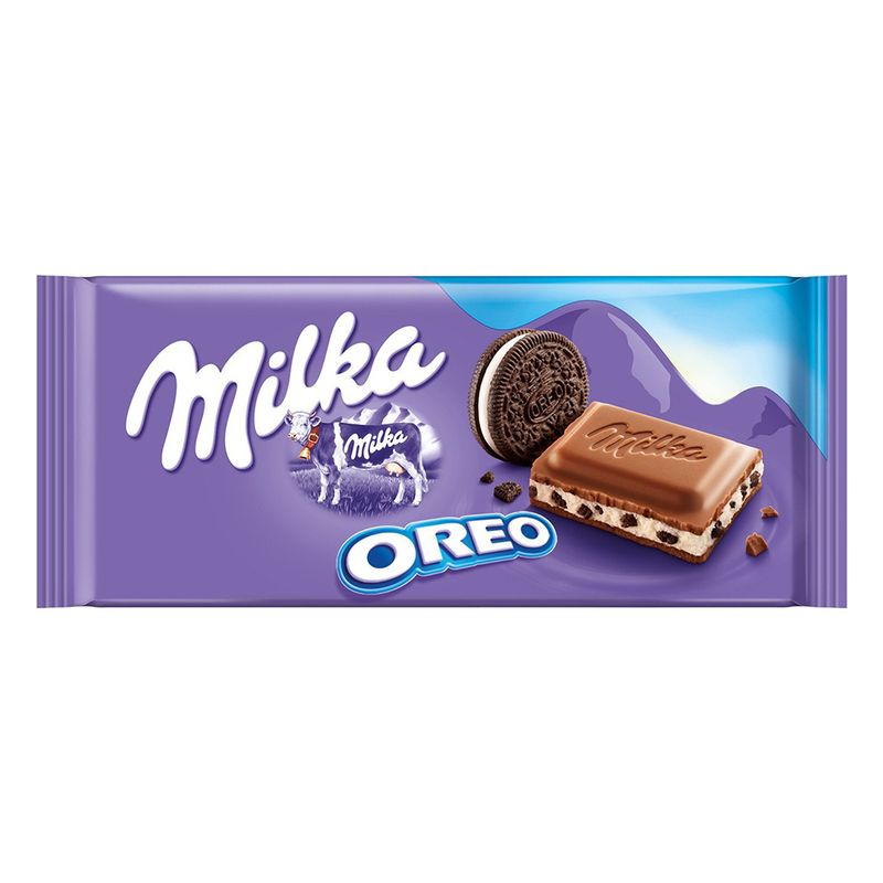 Barra De Chocolate Oreo Milka 100 G