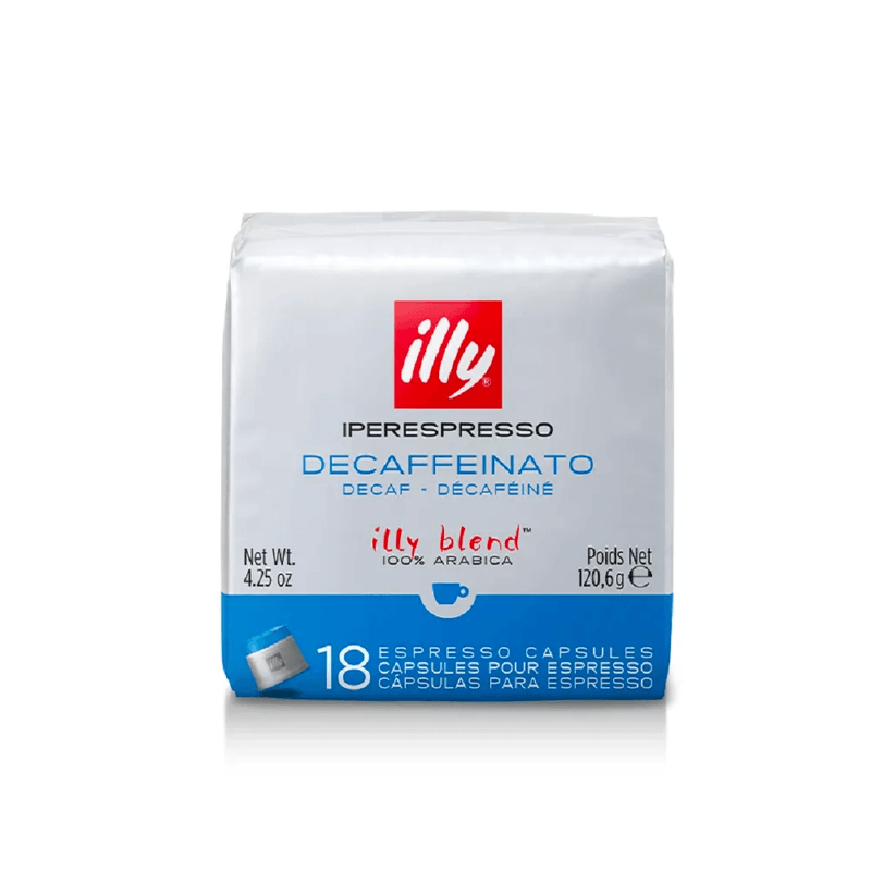 Café Em Cápsula Descafeinado Illy Com 18 Unidades