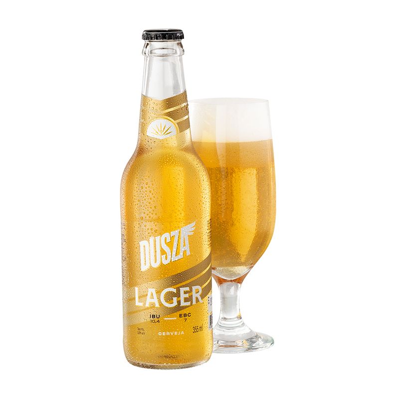 Cerveja Long Neck Lager Dusza 355ml