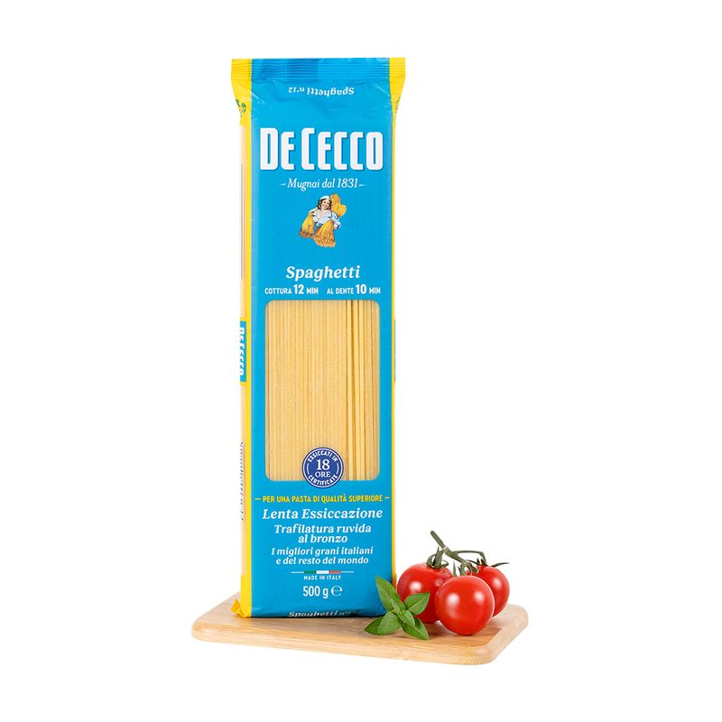 Massa Italiana Spaghetti Semola De Cecco 500 G