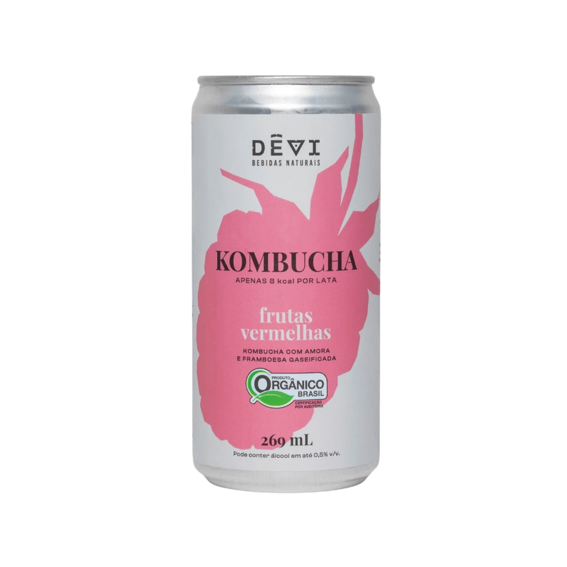 Kombucha Frutas Vermelhas Devi 269ml
