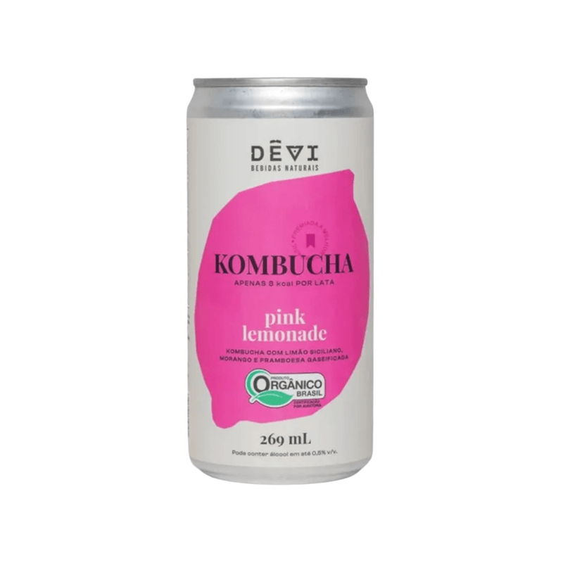 Kombucha Pink Lemonade Devi 269 Ml