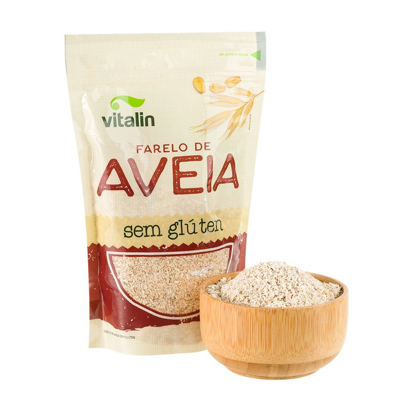Farelo De Aveia Integral Vitalin 200 G