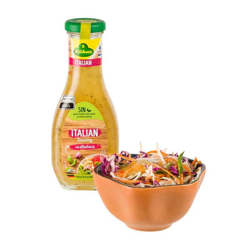 Molho De Salada Italian Alemão Kuhne 250 Ml