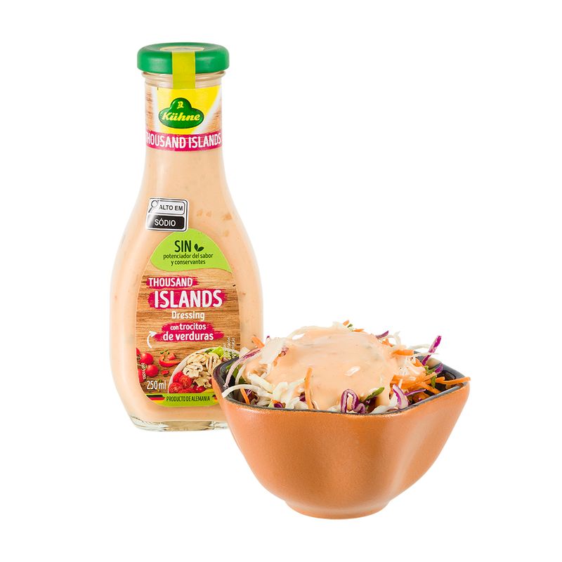Molho Para Salada Thousand Island Al Kuhne 250 Ml