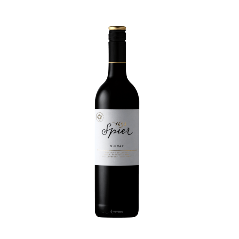 Vinho Africano Spier Signature Shiraz Tinto 750 Ml