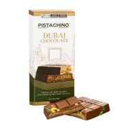 Chocolate Ao Leite Recheado Com Creme De Pistache E Kunafa Pistachino 80 G