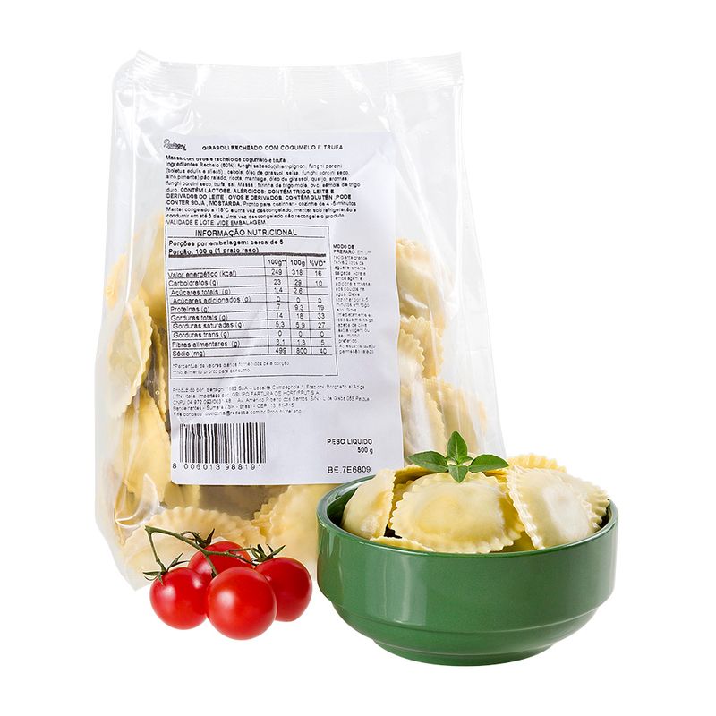 Girasoli Com Cogumelo E Trufa Oba Bem Querer 500 G