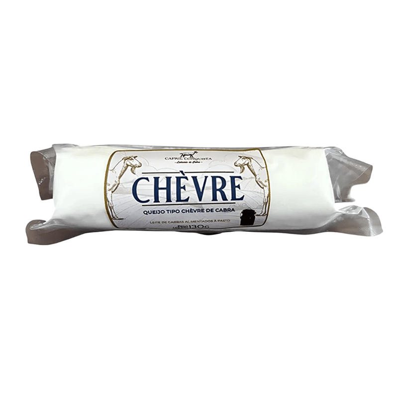 Queijo Tipo Chevre De Cabra Natural Capril Conquista 130 G