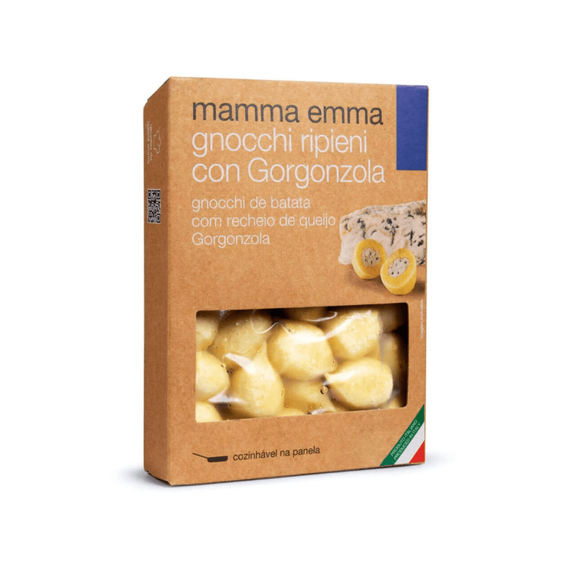 Nhoque Italiano Recheado Com Gorgonzola Mamma Emma 350g